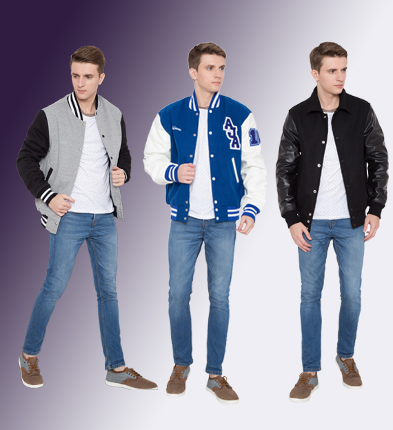Varsity jacket banner