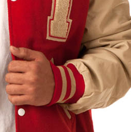 Custom embroidery or chenille on chest patches