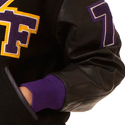 High Quality knit for your varsity jacket
