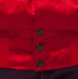 Custom embroidery or chenille on back patch